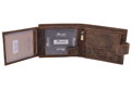 Pánska kožená peňaženka MERCUCIO tmavý tan 2911823