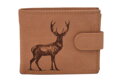 Pánska peňaženka MERCUCIO natural vzor 4 jeleň celý 2911927