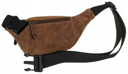 Bedrová a ramenná taška z prírodnej kože - Always Wild