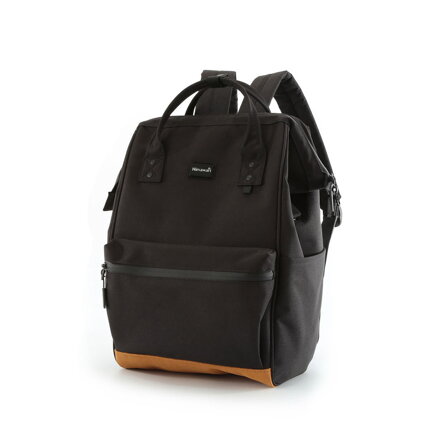 Čierny dámsky mestský ruksak s USB portom - Himawari