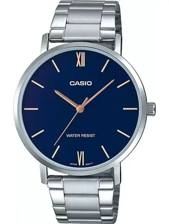 Pánske hodinky CASIO MTP-VT01D-2B (zd165c) - KLASYKA + BOX