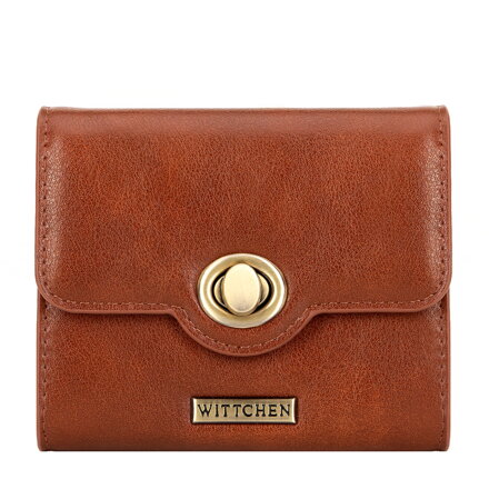 Dámska peňaženka z ekokože malá hnedá 99-1Y-512-5