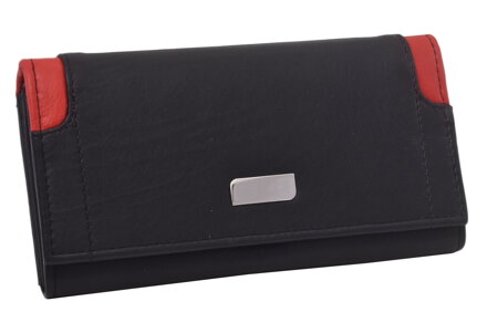 Dámska peňaženka MERCUCIO čierna/červená 2311803
