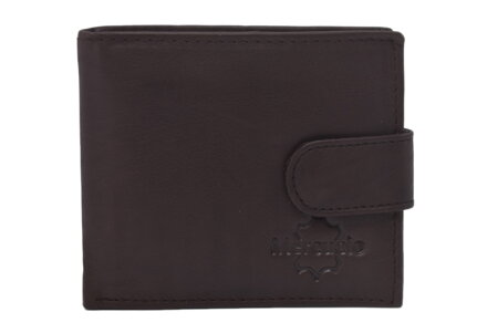 Malá kožená peňaženka MERCUCIO hnedá 2311805