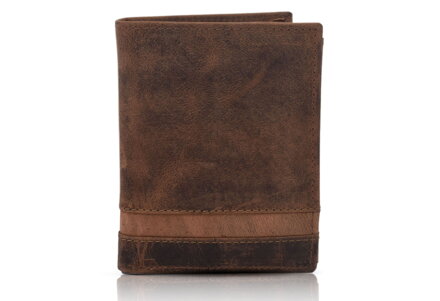 Pánska kožená peňaženka MERCUCIO tmavý tan 2911824