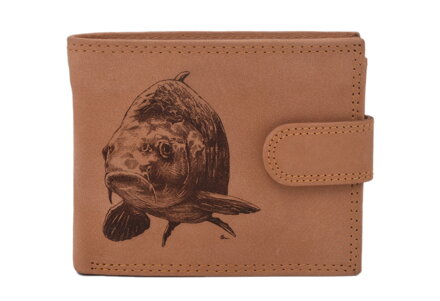 Pánska peňaženka MERCUCIO natural vzor 47 kapor hlava 2911927