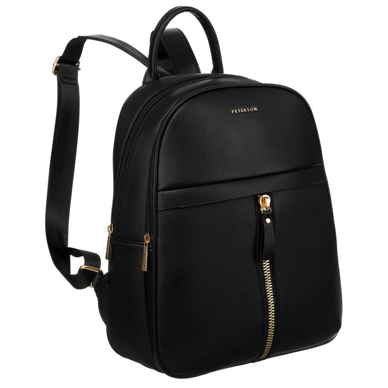 Veľký, módny dámsky batoh z ekologickej kože - Peterson