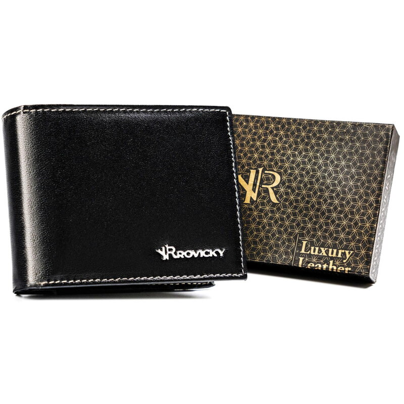 Malá pánska peňaženka z pravej kože - Rovicky