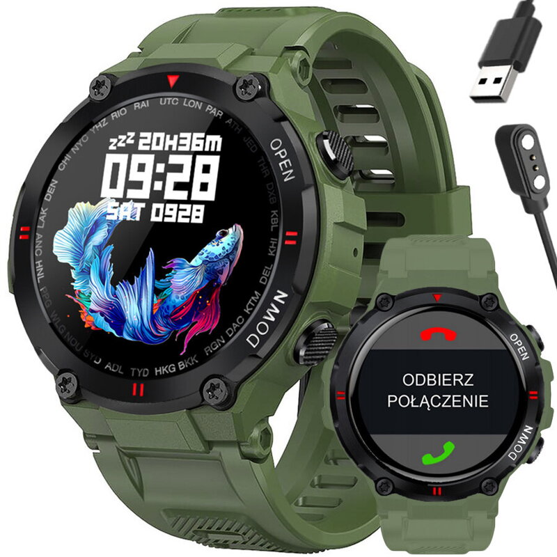 SMARTWATCH pánske GRAVITY GT7-3 - Uskutočňovanie hovorov (sg016c)