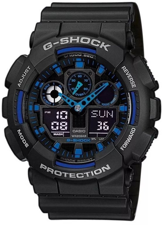 Hodinky pánske CASIO G-SHOCK GA-100-1A2ER (zd135b)