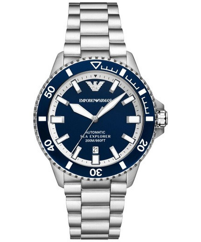 HODINKY PÁNSKE EMPORIO ARMANI AR60079 Sea Explorer AUTOMAT (zi110a) + BOX
