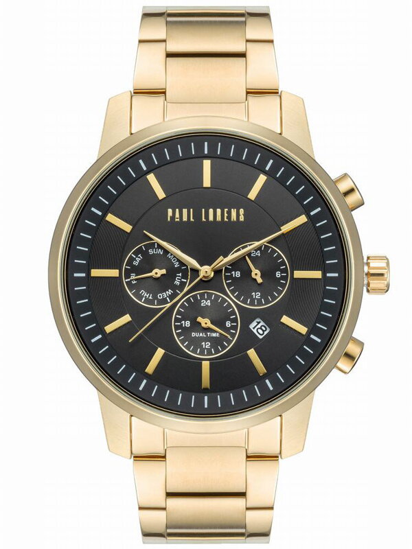 HODINKY PÁNSKE PAUL LORENS – PL6647B-1D1 (zg372c) + BOX