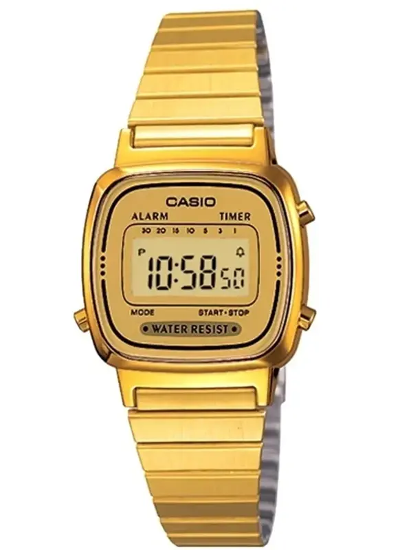 DÁMSKE HODINKY CASIO VINTAGE LA-670WGA-9 (zd597d) + KRABIČKA