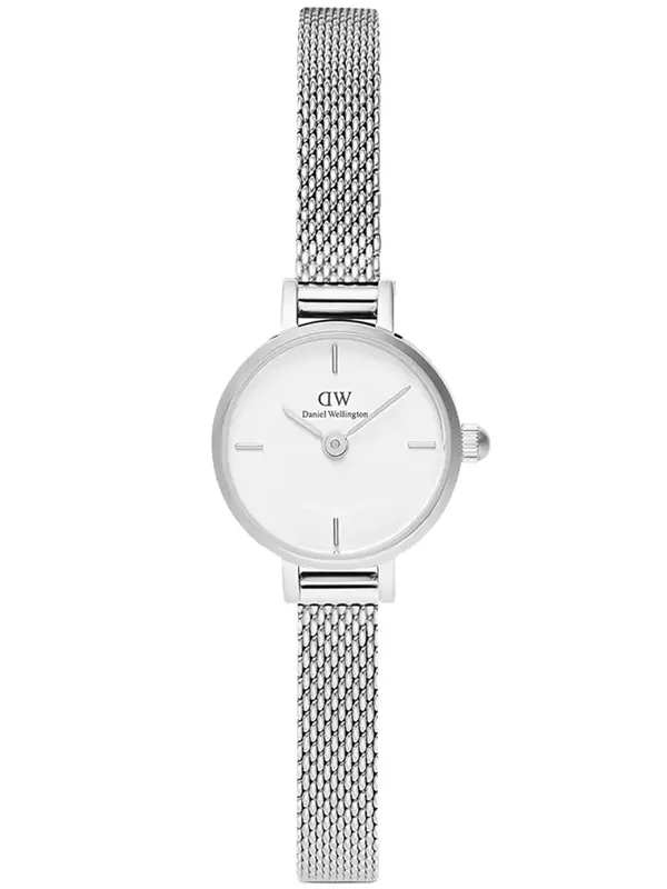 DÁMSKE HODINKY DANIEL WELLINGTON Petite Mini Stainless Steel 19mm DW00100746 + KRABIČKA (zw523a)