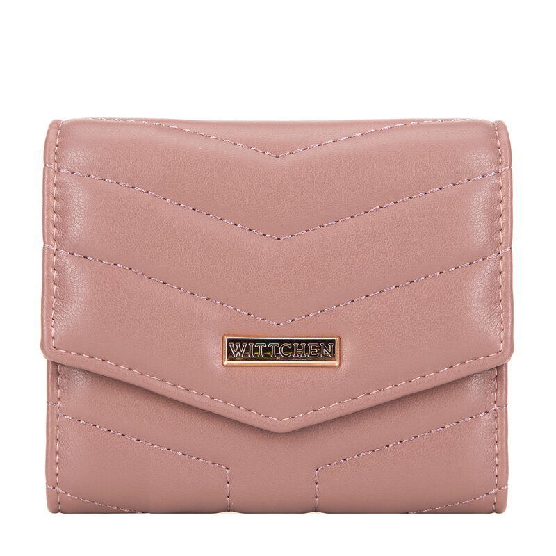 Dámska peňaženka z ekokože malá ružová 99-1Y-516-P