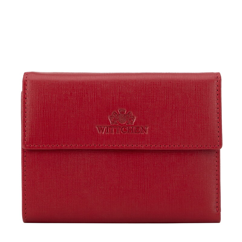 Dámska peňaženka zo saffiano kože červená 14-1S-044-LG3