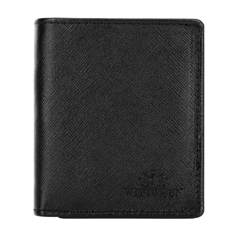 Pánska peňaženka zo saffiano kože čierna 14-1S-041-L1E