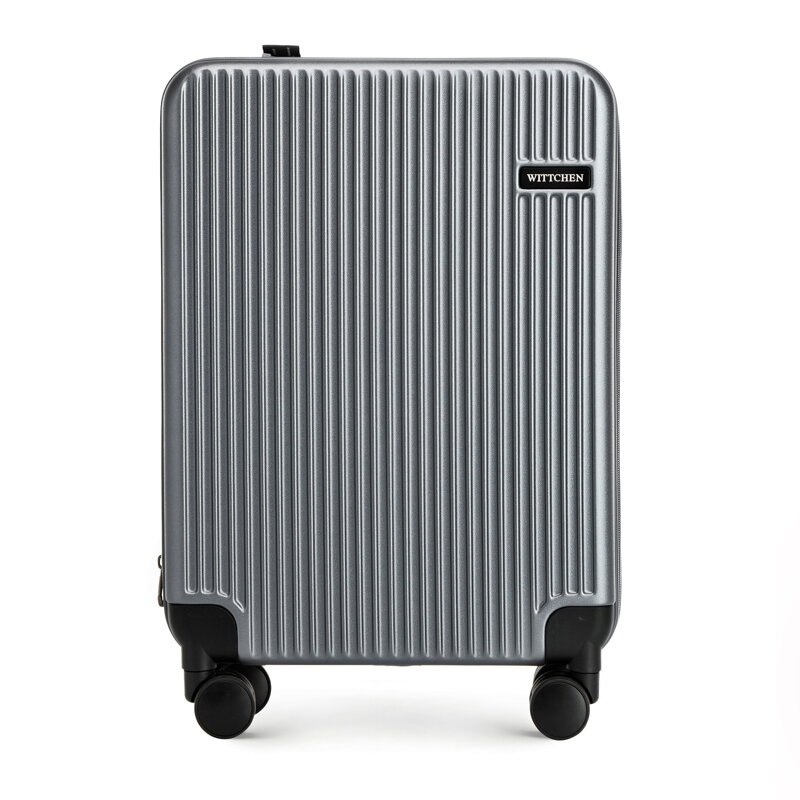 Walizka kabinowa z polikarbonu poszerzana szara 56-3P-401-01