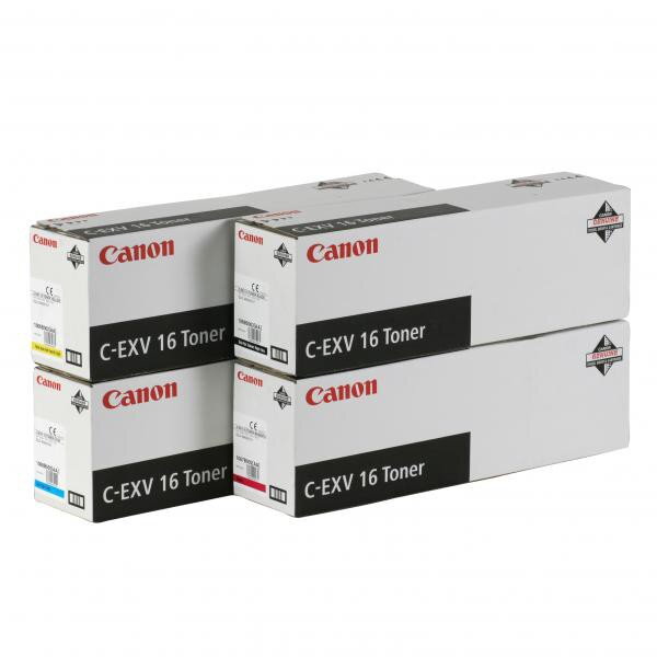 Canon originál toner CEXV16, yellow, 36000str., 1066B002, Canon CLC-5151, 4040, 4141, 550g, O, žltá