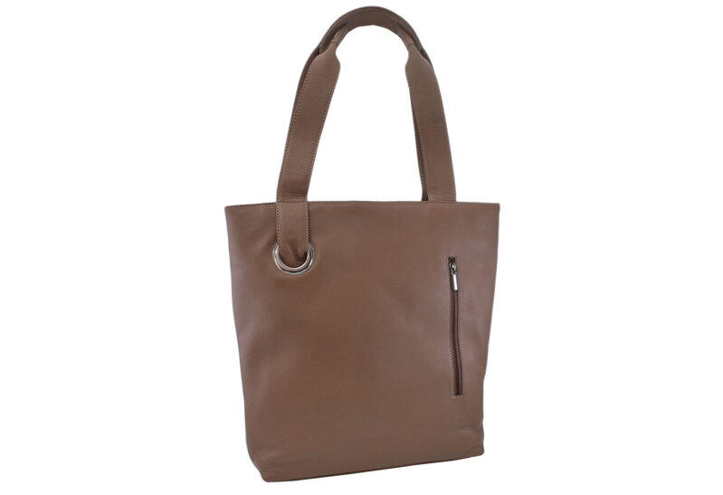 Dámska kožená kabelka topane 250703