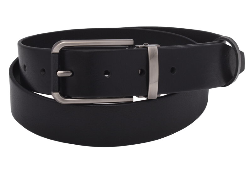 Pánsky kožený opasok 754-35-15 čierny pracka Konštantín